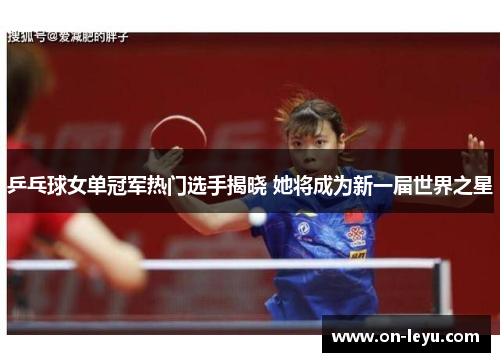 乒乓球女单冠军热门选手揭晓 她将成为新一届世界之星